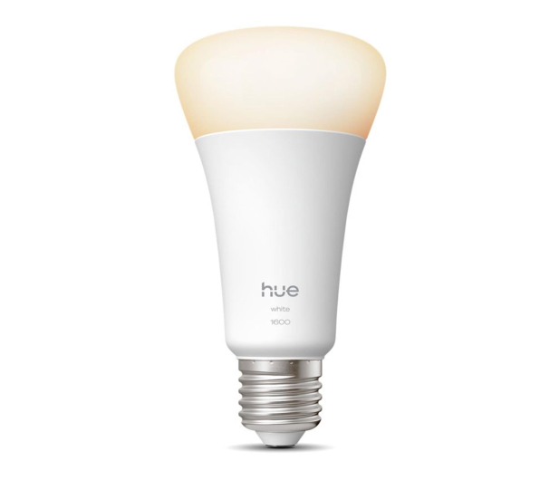 Philips Hue Inteligentna żarówka White A67 E27 - 1600lm - 1490229 - zdjęcie